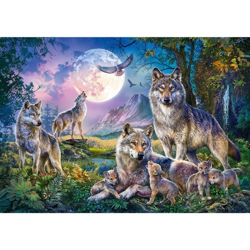 Puzzle 1500 db-os - Wolves - Schmidt 58954