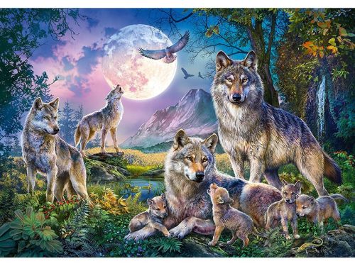 Puzzle 1500 db-os - Wolves - Schmidt 58954