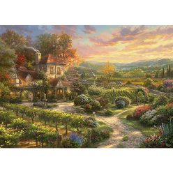   Puzzle 2000 db-os - A szőlőbirtokon - Thomas Kinkade - Schmidt 59629