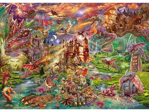 Puzzle 2000 db-os - A szőlőbirtokon - Thomas Kinkade - Schmidt 59629