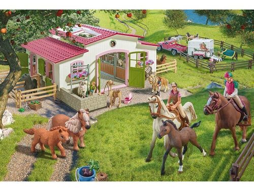 Puzzle 60 db-os - Álaltmentés - 2db Schleich figurával - Schmidt 56384