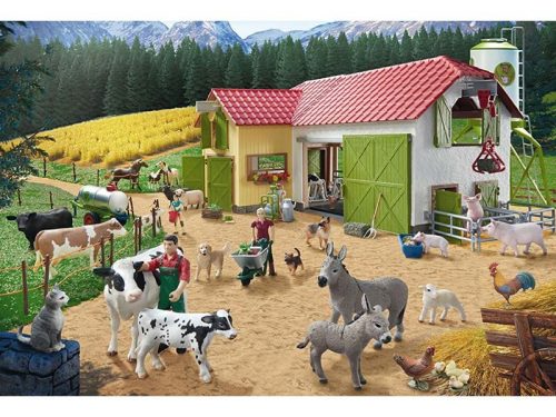 Puzzle 60 db-os - Álaltmentés - 2db Schleich figurával - Schmidt 56384