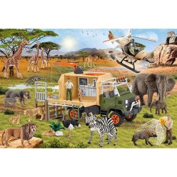 Puzzle 60 db-os - Álaltmentés - 2db Schleich figurával - Schmidt 56384