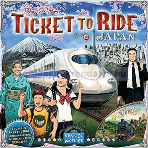 Ticket to Ride Japan & Italy - Map Collection: 7 - Angol nyelvű