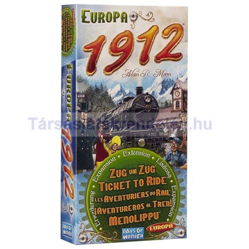 Ticket to Ride Europa - 1912 kiegészítő