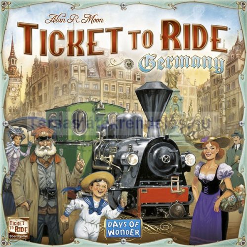 Ticket to Ride Germany társasjáték - Angol nyelvű