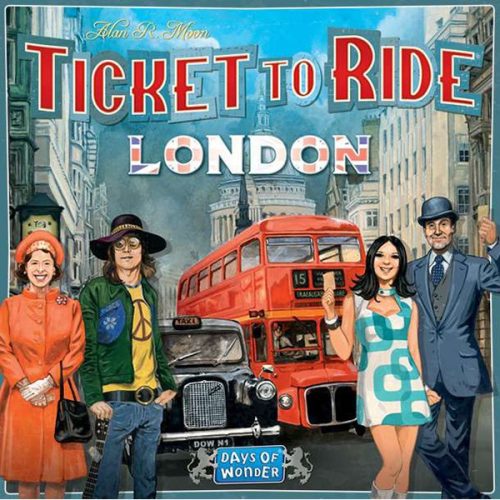 Ticket to Ride London társasjáték - angol nyelvű