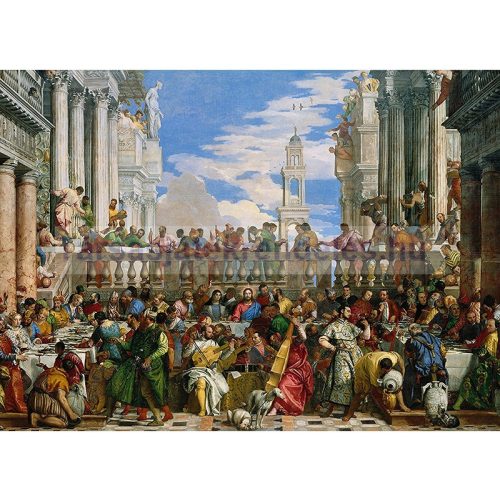 Puzzle 1000 db-os - Veronese: A kánai mennyegző - Clementoni (39391)