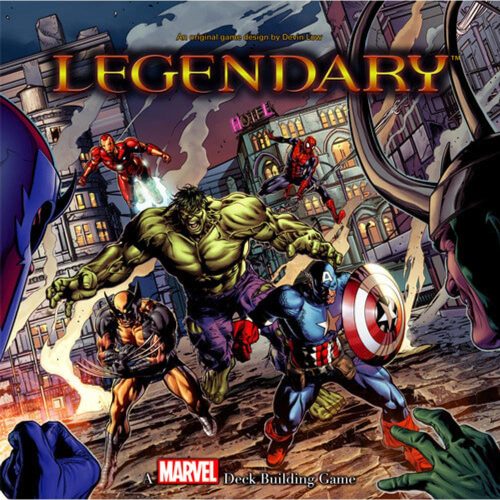Marvel Legendary pakliépítő társasjáték, angol nyelvű