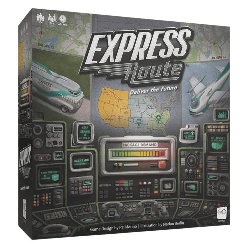 Express Route társasjáték, angol nyelvű