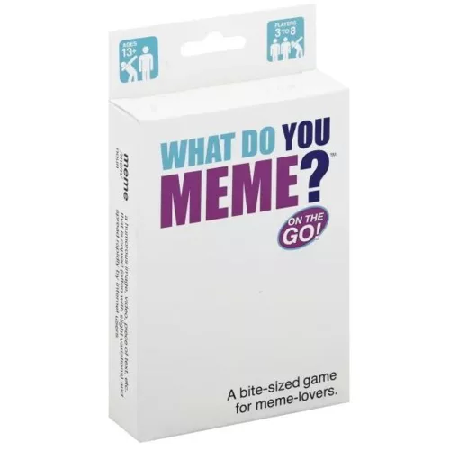What Do You Meme? Travel kiadás társasjáték, angol nyelvű