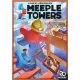 Meeple Towers társasjáték ,angol nyelvű