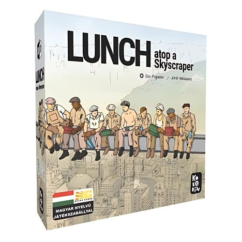 Ebéd a felhőkarcoló tetején társasjáték