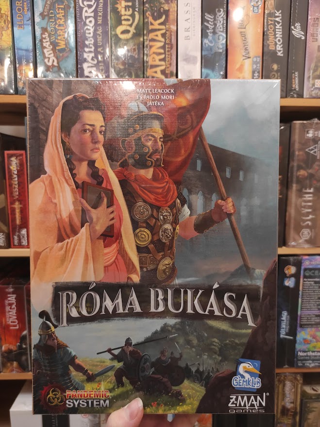 Róma bukása társasjáték, Pandemic: Fall of Rome (2018)