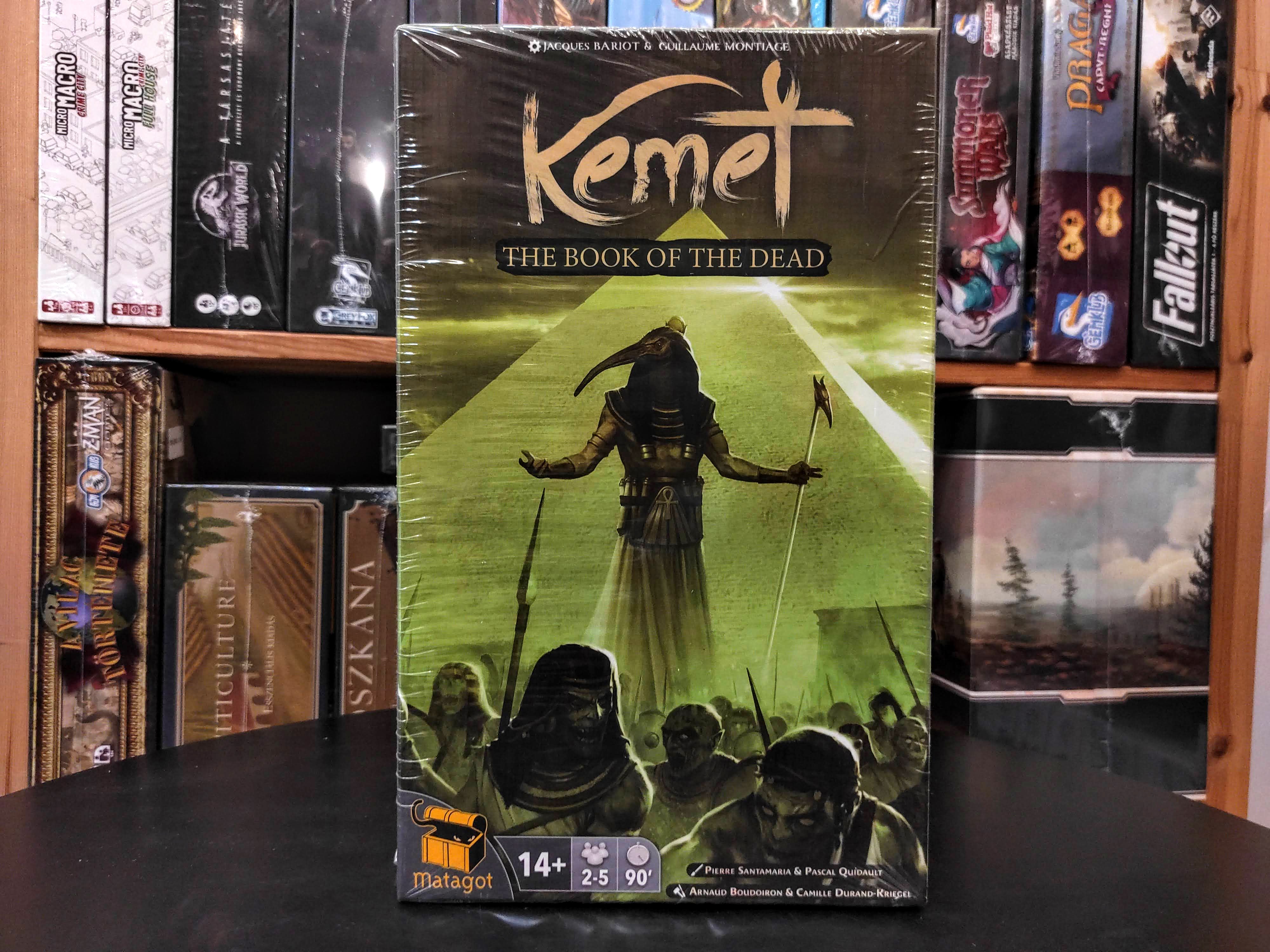 Kemet - A Holtak könyve (kiegészítő), Blood and Sand – Book of the Dead