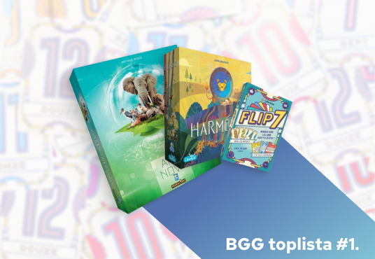 BGG: "Most played" 2025. augusztus toplista