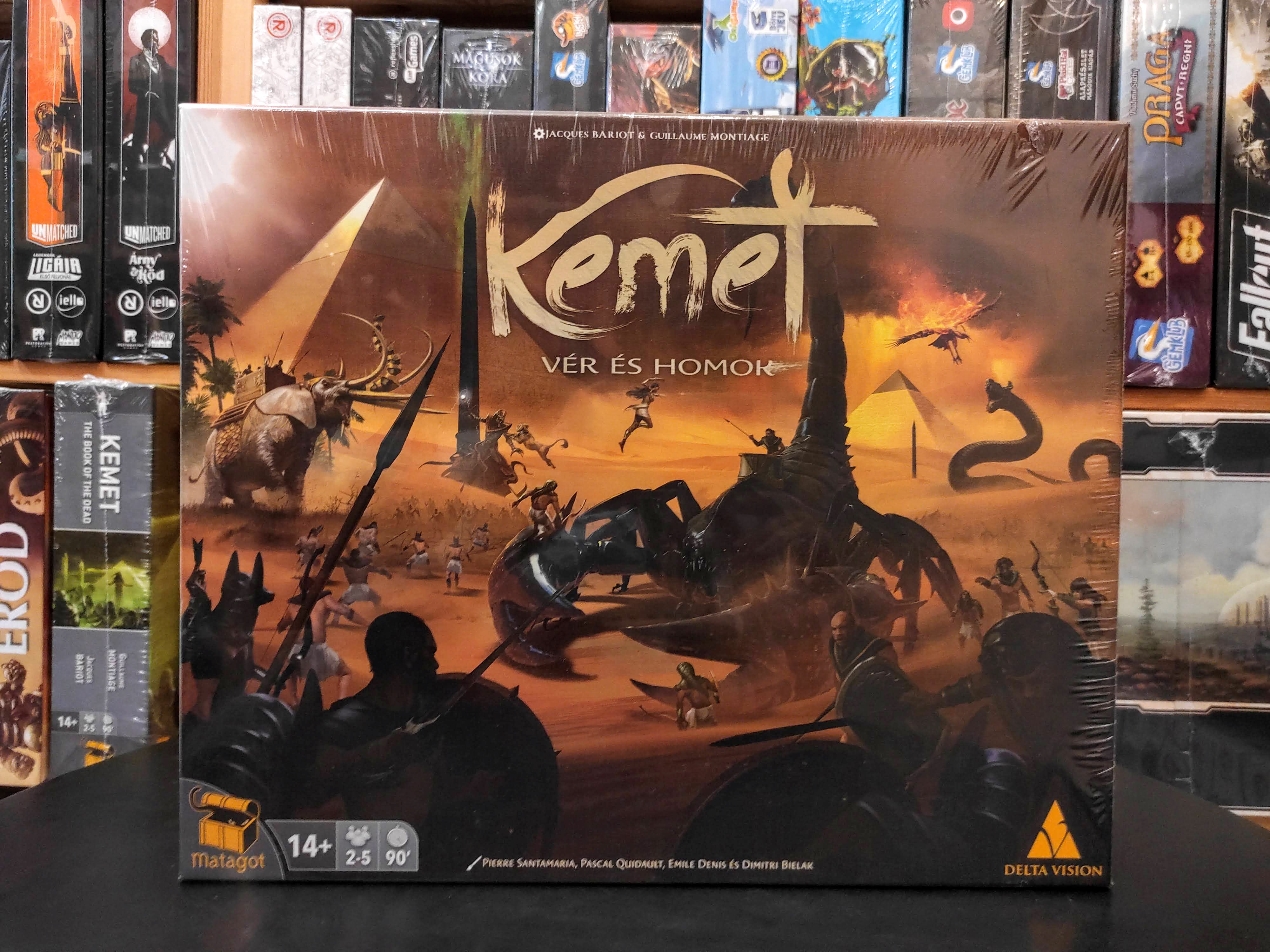 Kemet - Vér és homok társasjáték,  Kemet: Blood and Sand