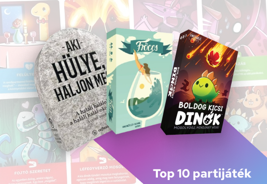 TOP 10 partijáték baráti összejövetelekhez