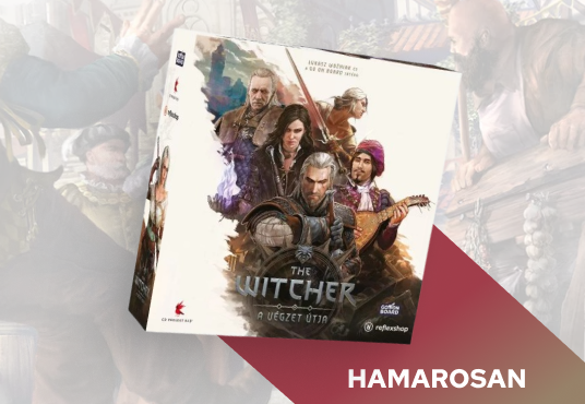 HAMAROSAN: The Witcher: A végzet útja – új társasjáték érkezik a Vaják világából